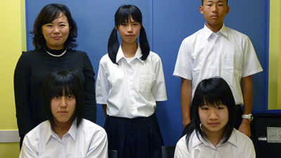 【学校支援】岐阜県恵那市立恵那東中学校 修学旅行生の訪問学習