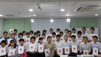 【学校支援】山形市立第六中学校　修学旅行生の訪問学習