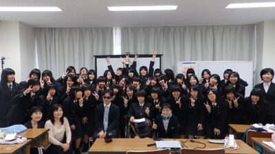 【学校支援】広島県立総合技術高校・人間福祉科の生徒40名による訪問学習