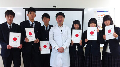 【学校支援】北海道札幌英藍高等学校の2年生が修学旅行で訪問