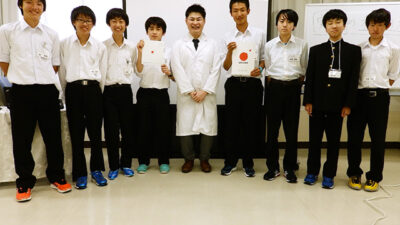 【仙台市立加茂中学校】の修学旅行生がジツケン訪問