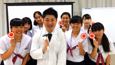 【愛知県安城市立東山中学校】修学旅行生がジツケン訪問