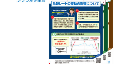 「高齢者検証済ユニバーサルデザイン」認証をジブラルタ生命保険株式会社の外貨建保険にかかる為替相場の変動リスクや途中解約時のリスク等ついて記載したパンフレット３種が取得